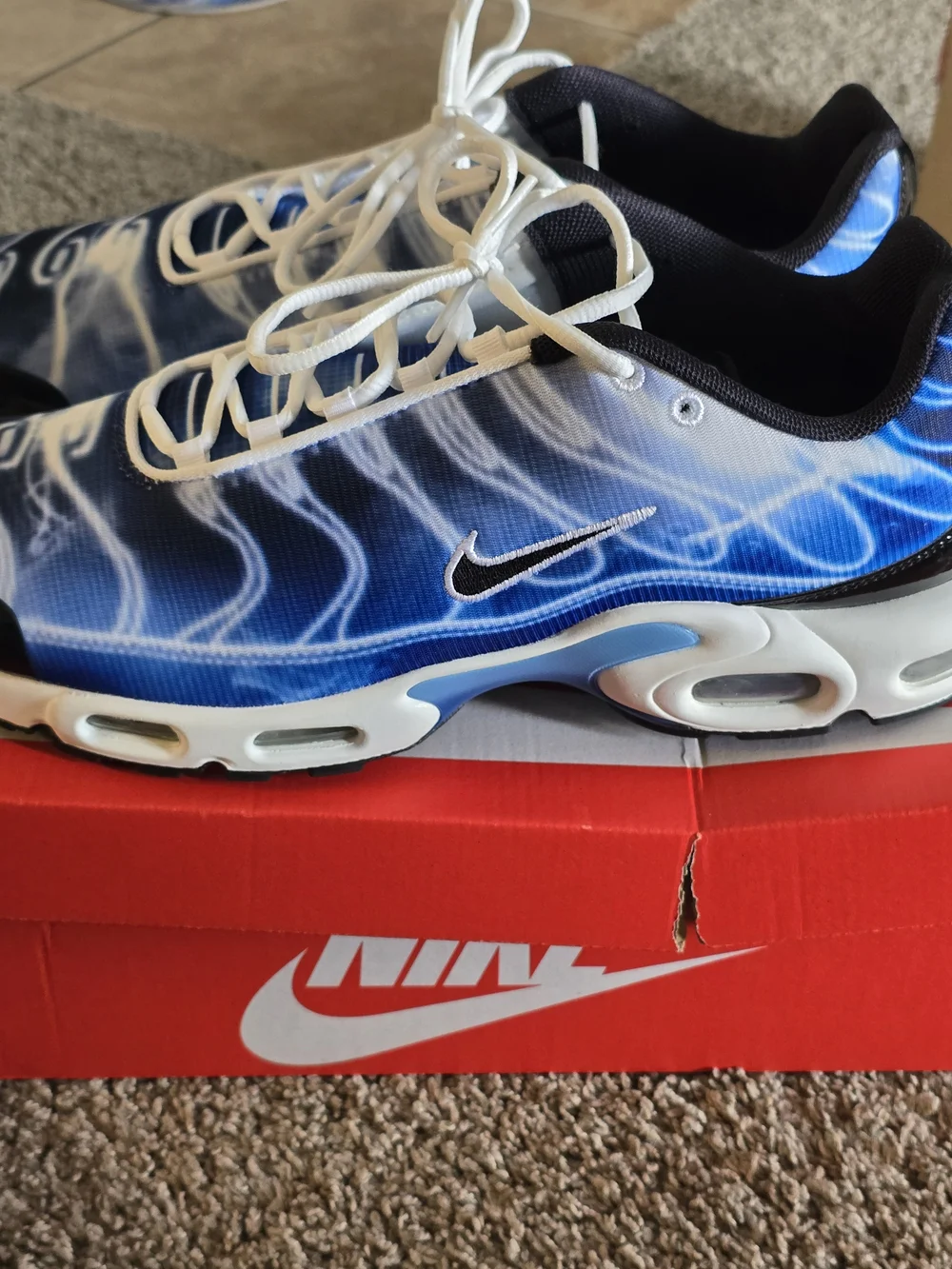 Nike Air Max Plus OG TN New No Insoles Provided Bundled Size 14